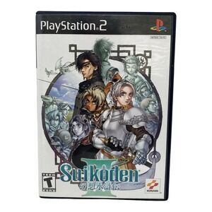 Suikoden III 3 Sony PlayStation 2 PS2 CIB Complete CIB Manual with Registration